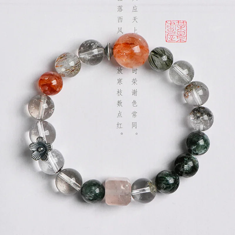 Green Vitality Crystal Bracelet