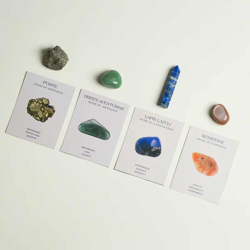 Crystal Card Rolling Stone Set