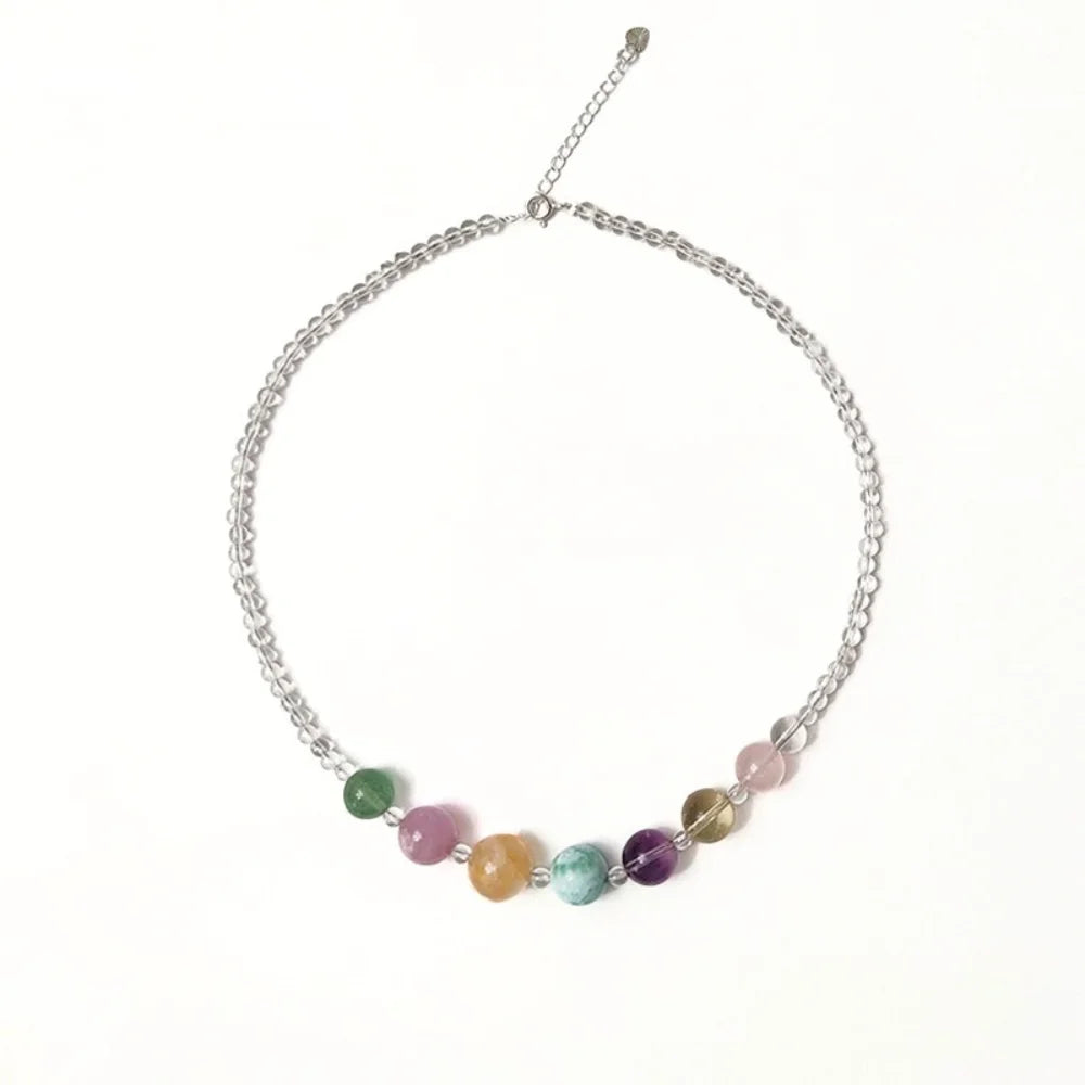 7-Color Harmony • Healing Crystal Necklace