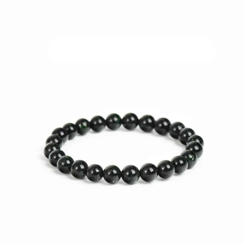 Green Goldstone Bracelet