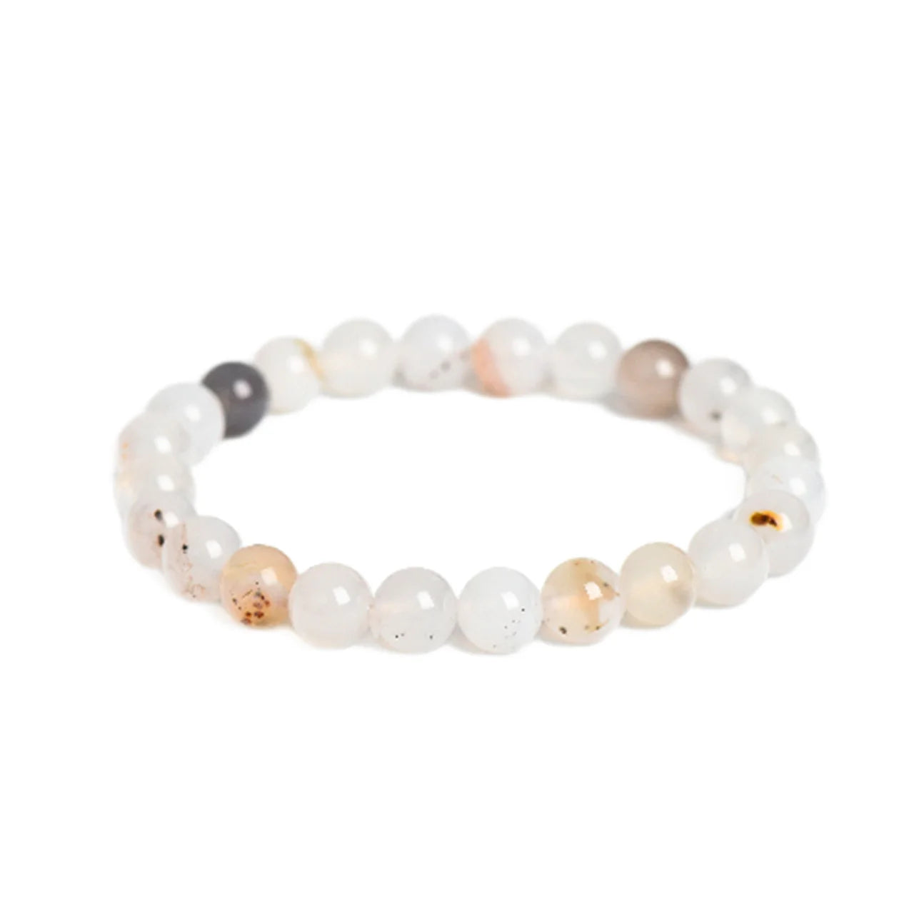 White Agate Bracelet