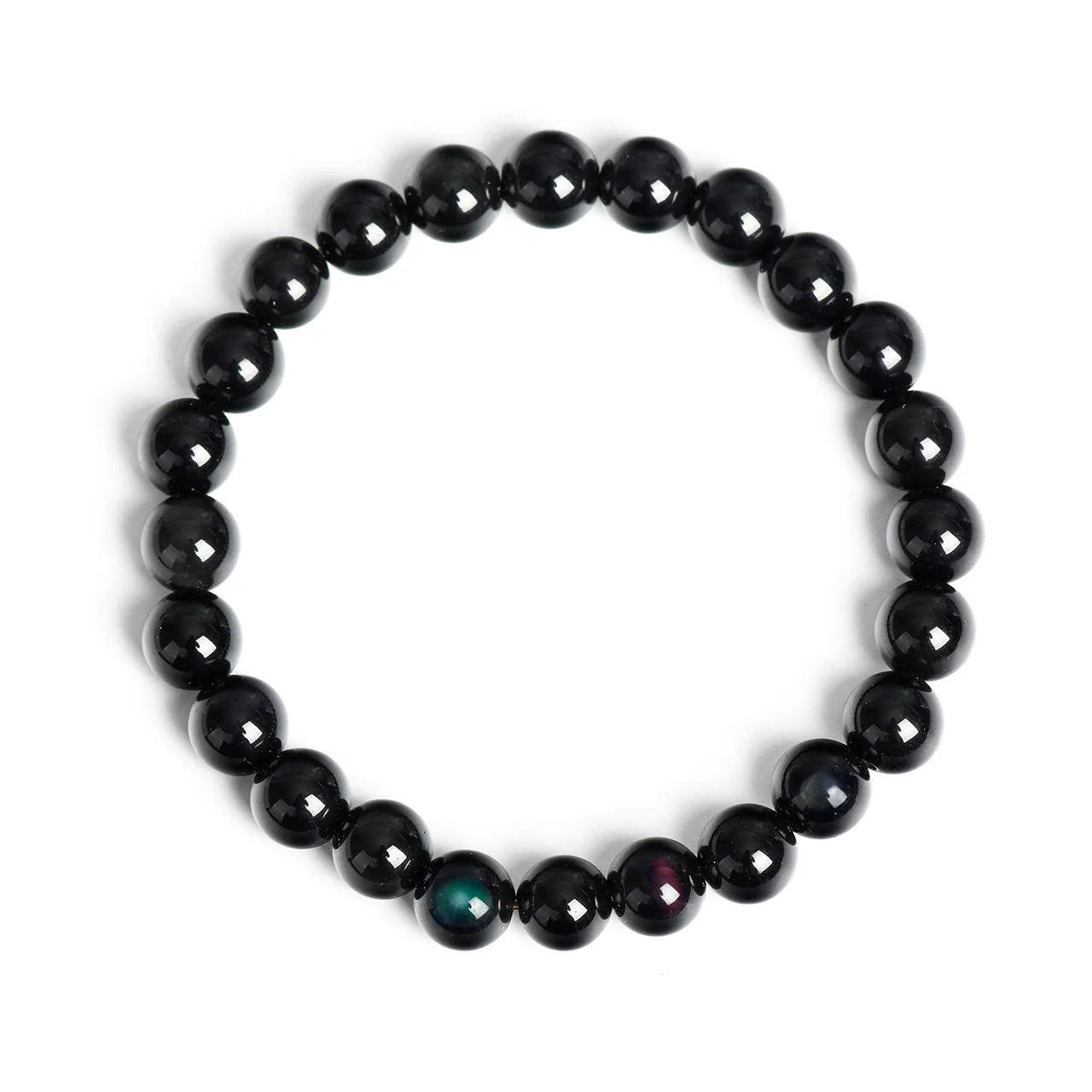 Colored Obsidian Bracelet