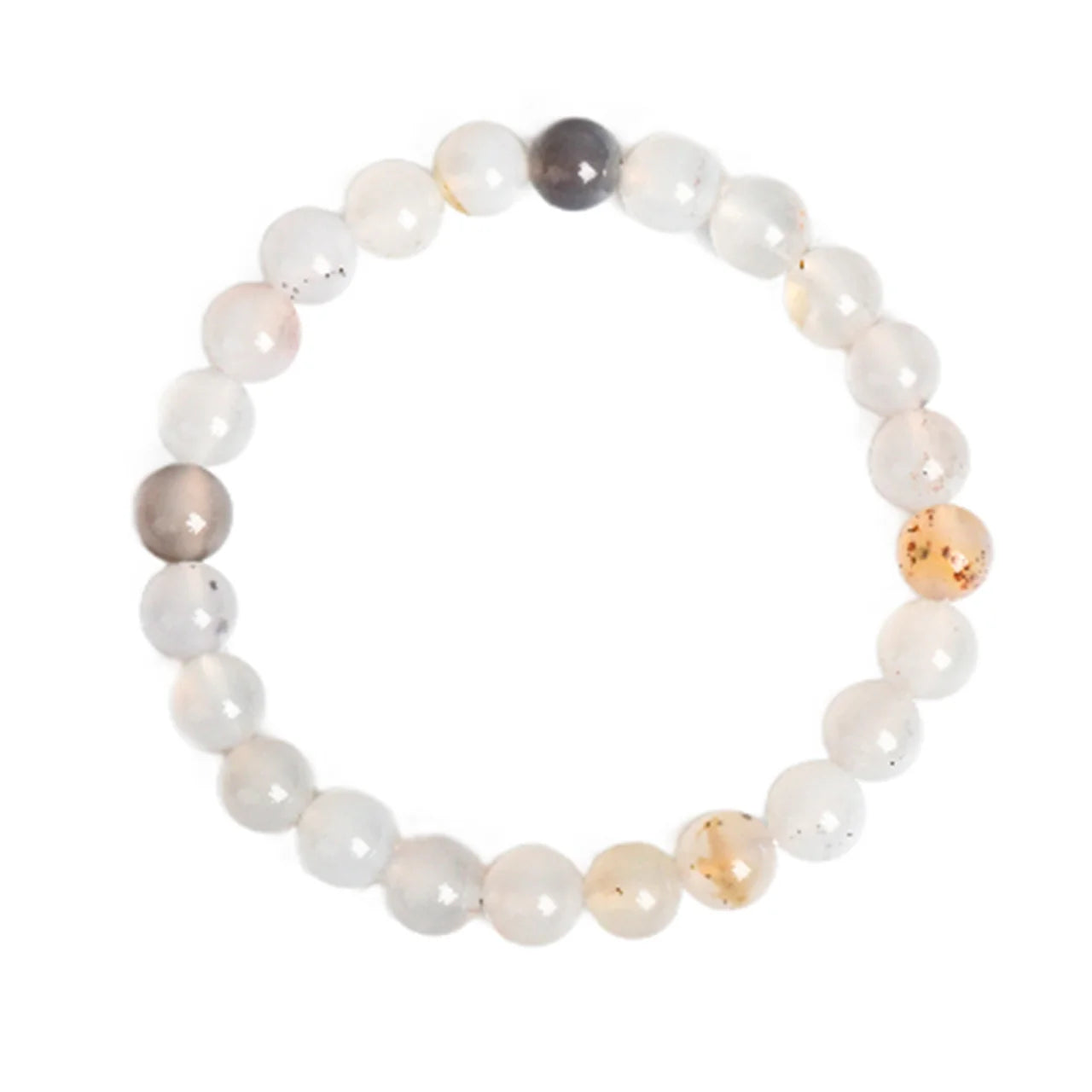 White Agate Bracelet
