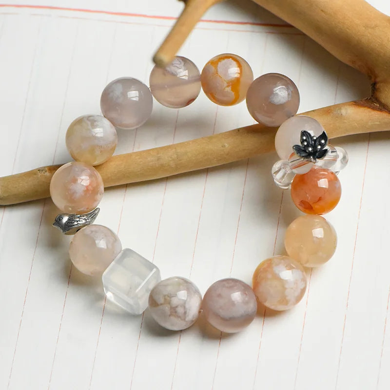 Sakura Balance Crystal Bracelet