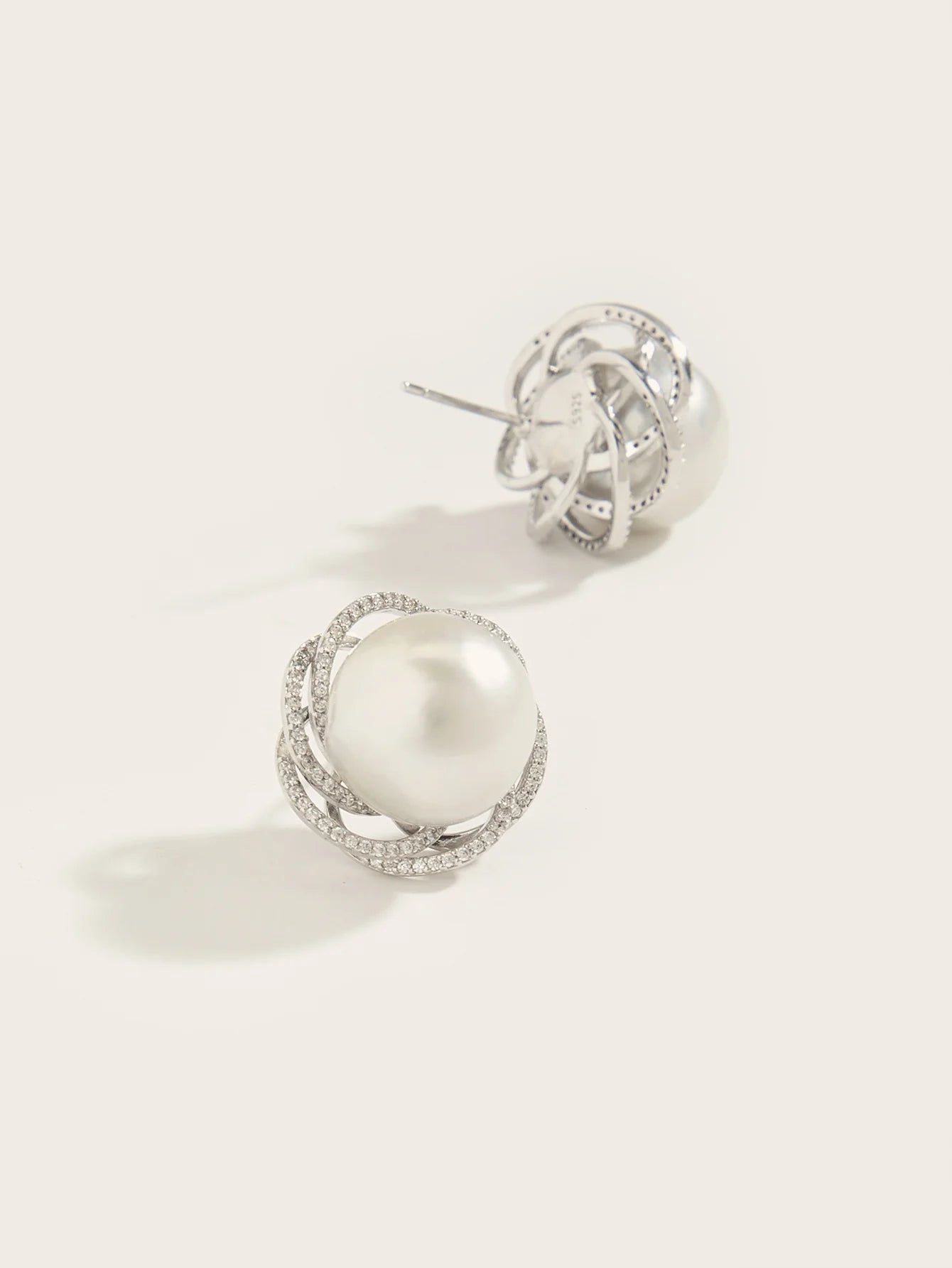 Australian White South Sea Pearl Studs