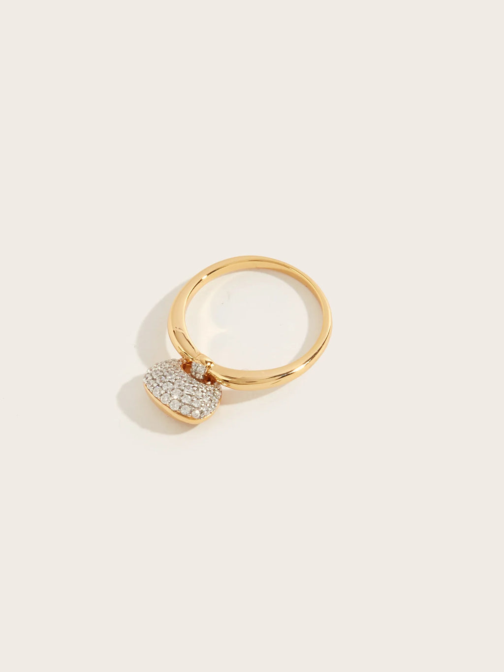Gilded Pouch Ring