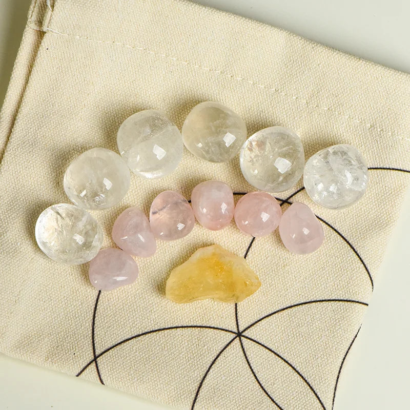 Crystal Grid Healing Set Fabric Combo