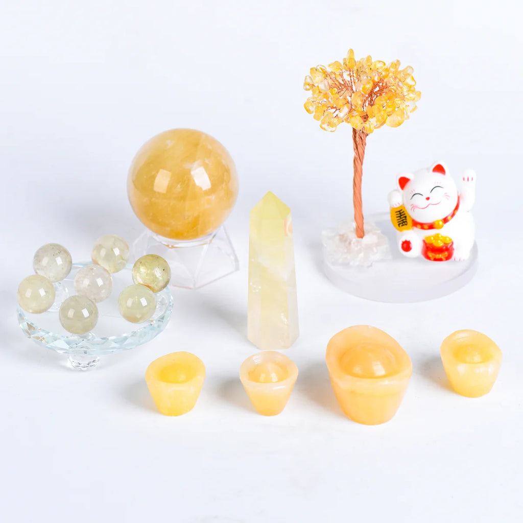 [Focus & Abundance] Citrine Energy Set