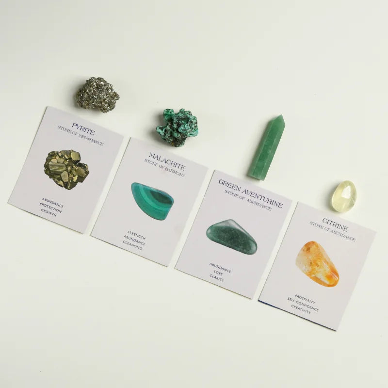 Crystal Card Rolling Stone Set