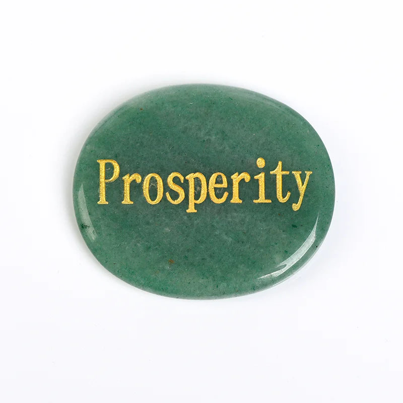 Engraved Palm Stone